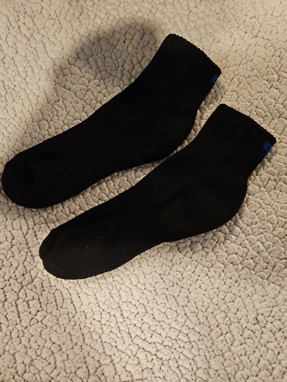 Men's Black Ankle Socks - Classic Comfort
